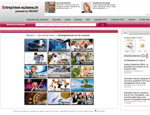 Tablet Screenshot of entreprises-suisses.ch